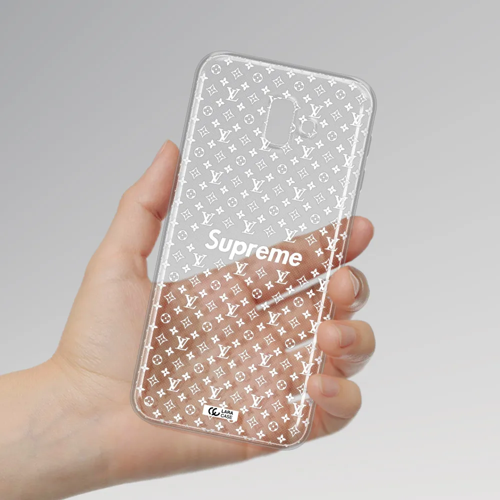 Supreme Center Samsung J6 Plus Clear TPU Case