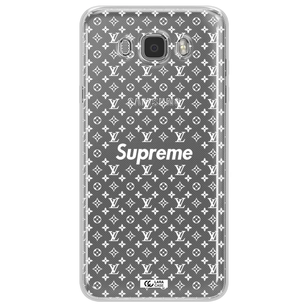 Supreme Center Samsung J7 2016 Clear TPU Case