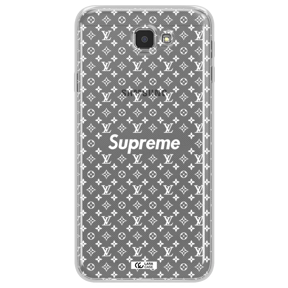 Supreme Center Samsung J7 Prim Clear TPU Case