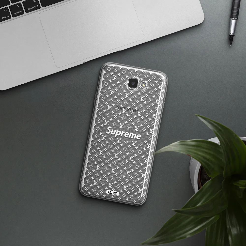 Supreme Center Samsung J7 Prim Clear TPU Case