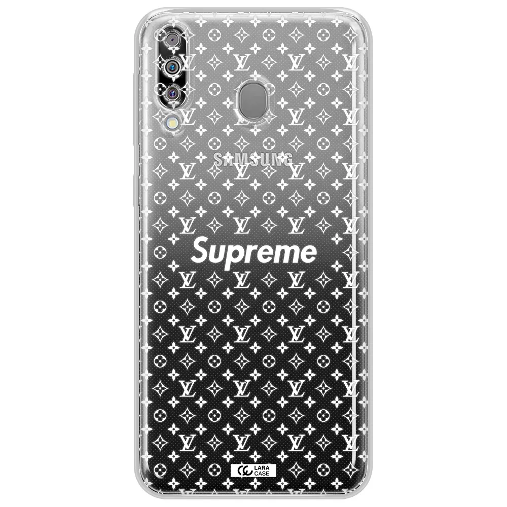 Supreme Center Samsung M30 Clear TPU Case