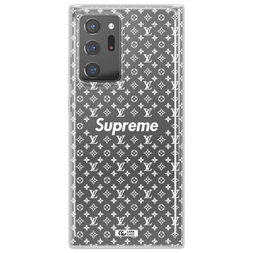 Supreme Center Samsung Note 20 Ultra Clear TPU Case