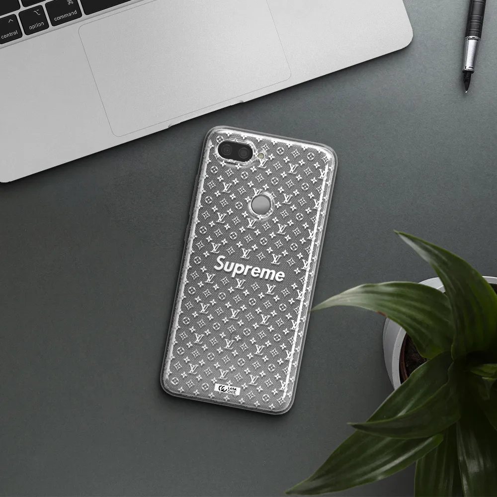 Supreme Center Xiaomi Mi 8 Lite Clear TPU Case