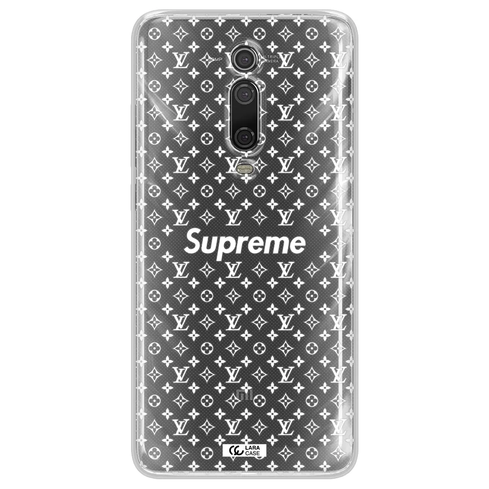 Supreme Center Xiaomi Mi 9T Clear TPU Case