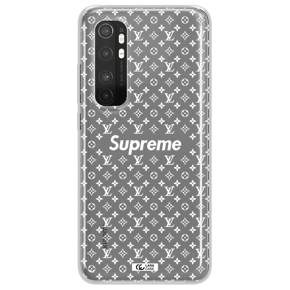 Supreme Center Xiaomi Mi Note 10 Lite Clear TPU Case