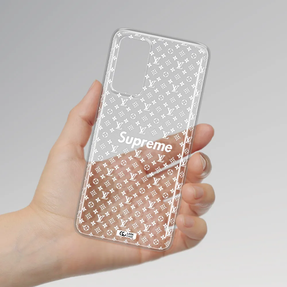 Supreme Center Xiaomi Note 11 Pro Clear TPU Case
