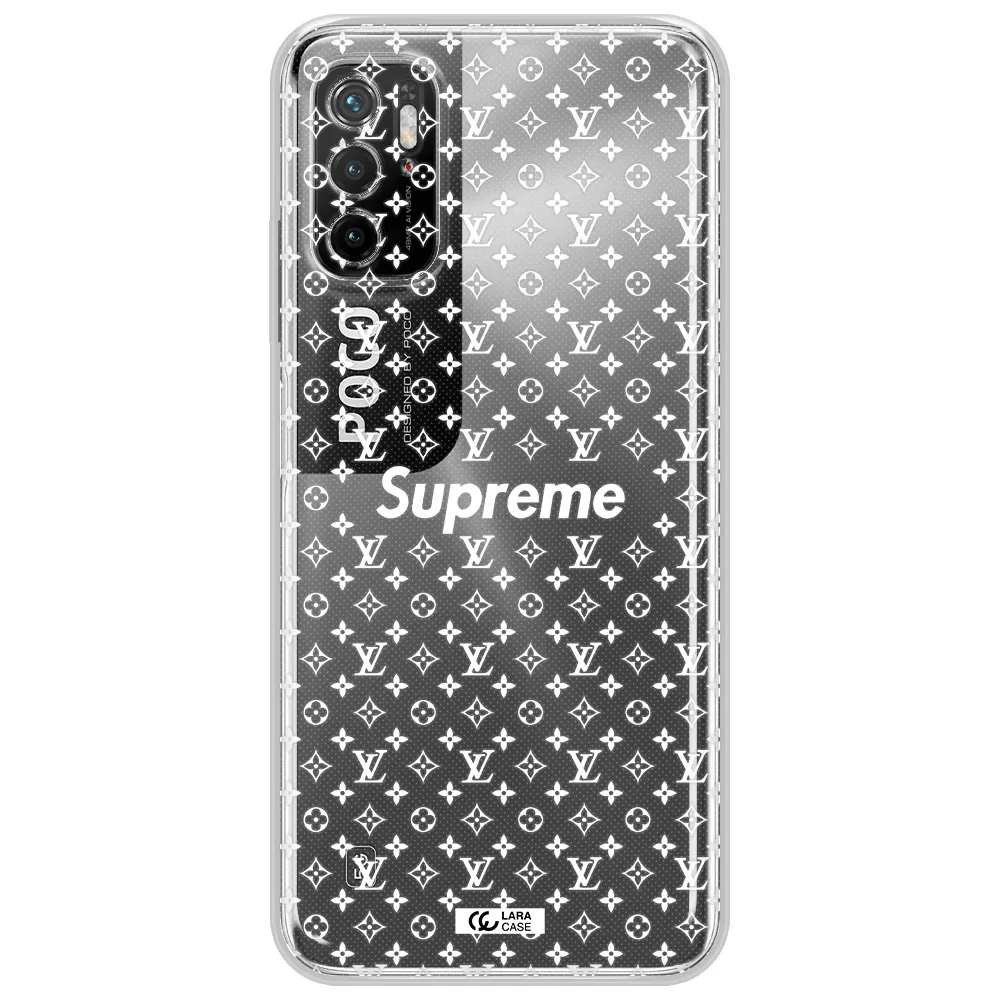 Supreme Center Xiaomi Poco M4 Pro 5G Clear Tpu Case