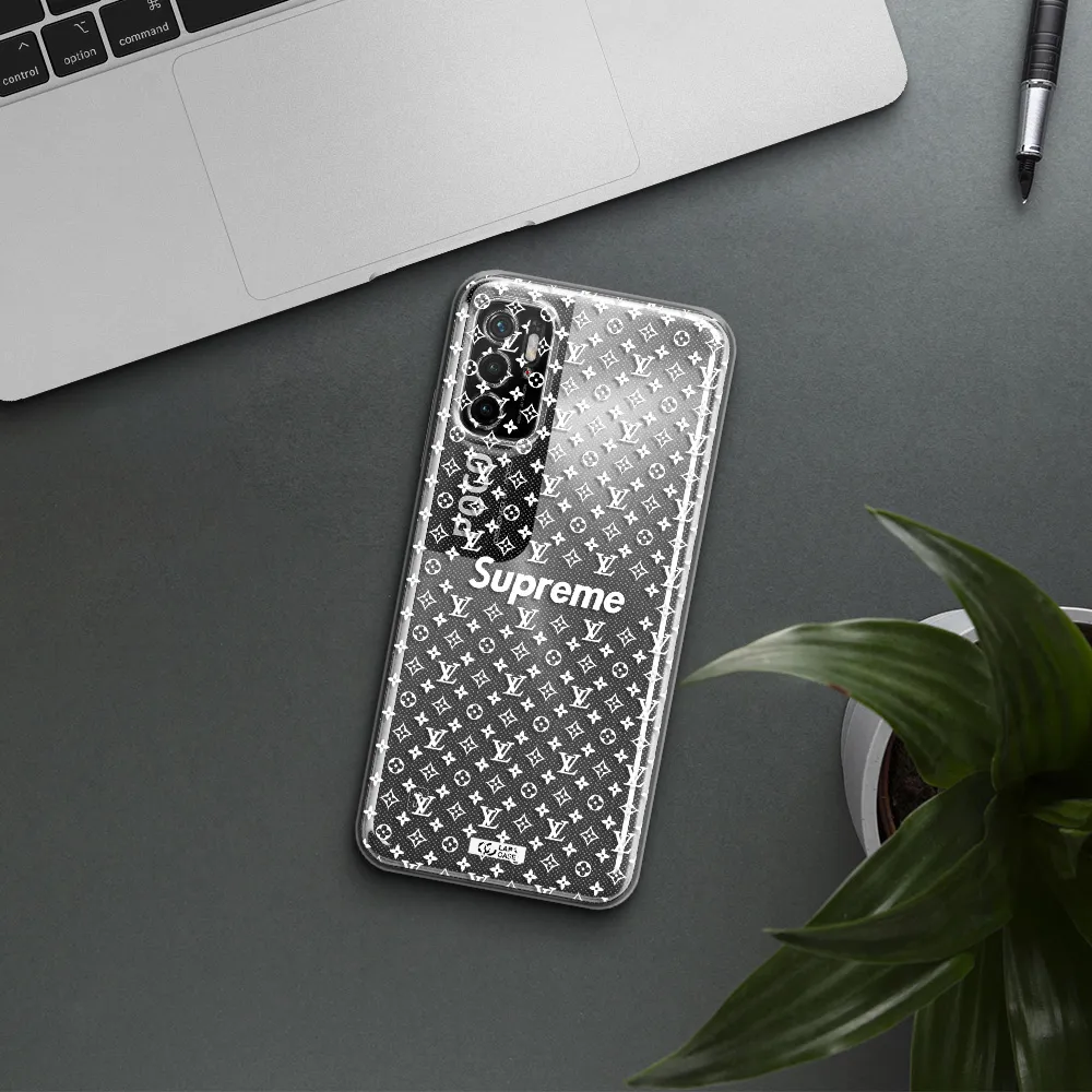 Supreme Center Xiaomi Poco M4 Pro 5G Clear Tpu Case