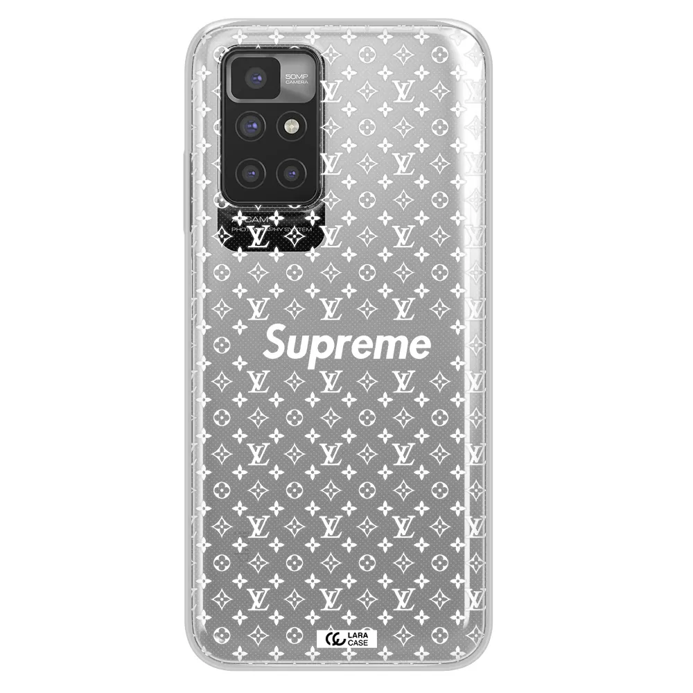 Supreme Center Xiaomi Redmi 10 Clear TPU Case