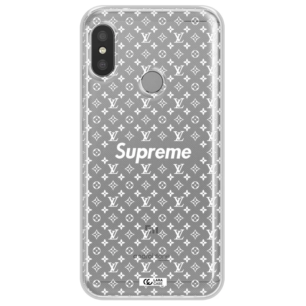 Supreme Center Xiaomi Redmi 6 Pro Clear TPU Case