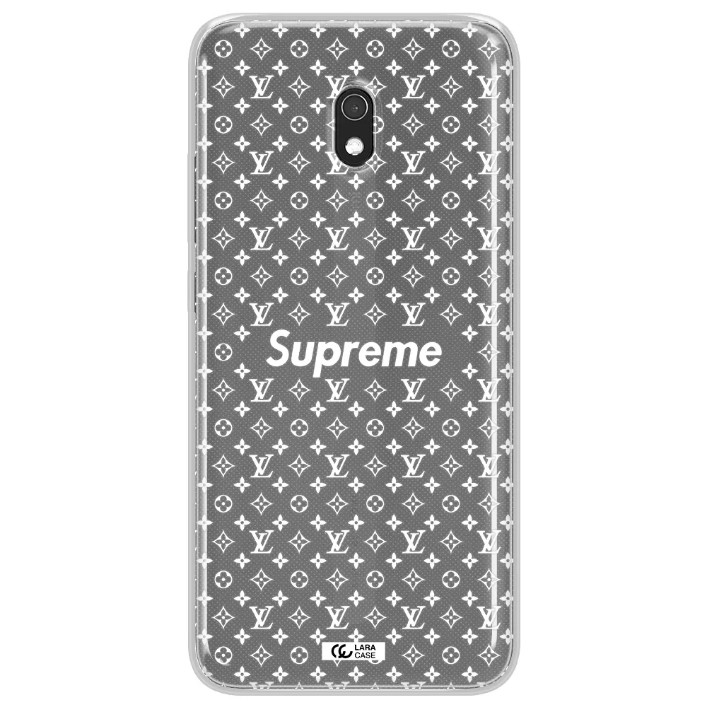 Supreme Center Xiaomi Redmi 8A Clear TPU Case