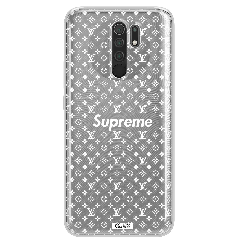 Supreme Center Xiaomi Redmi 9 Clear TPU Case