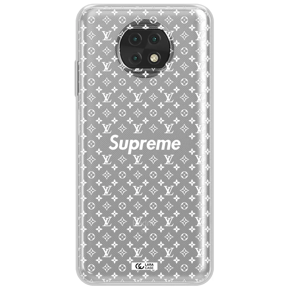 Supreme Center Xiaomi Redmi Note 9T Clear Tpu Case