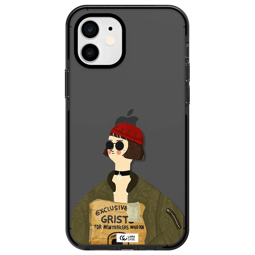 Mathilda Apple iPhone 11 impact Smoke Black Case