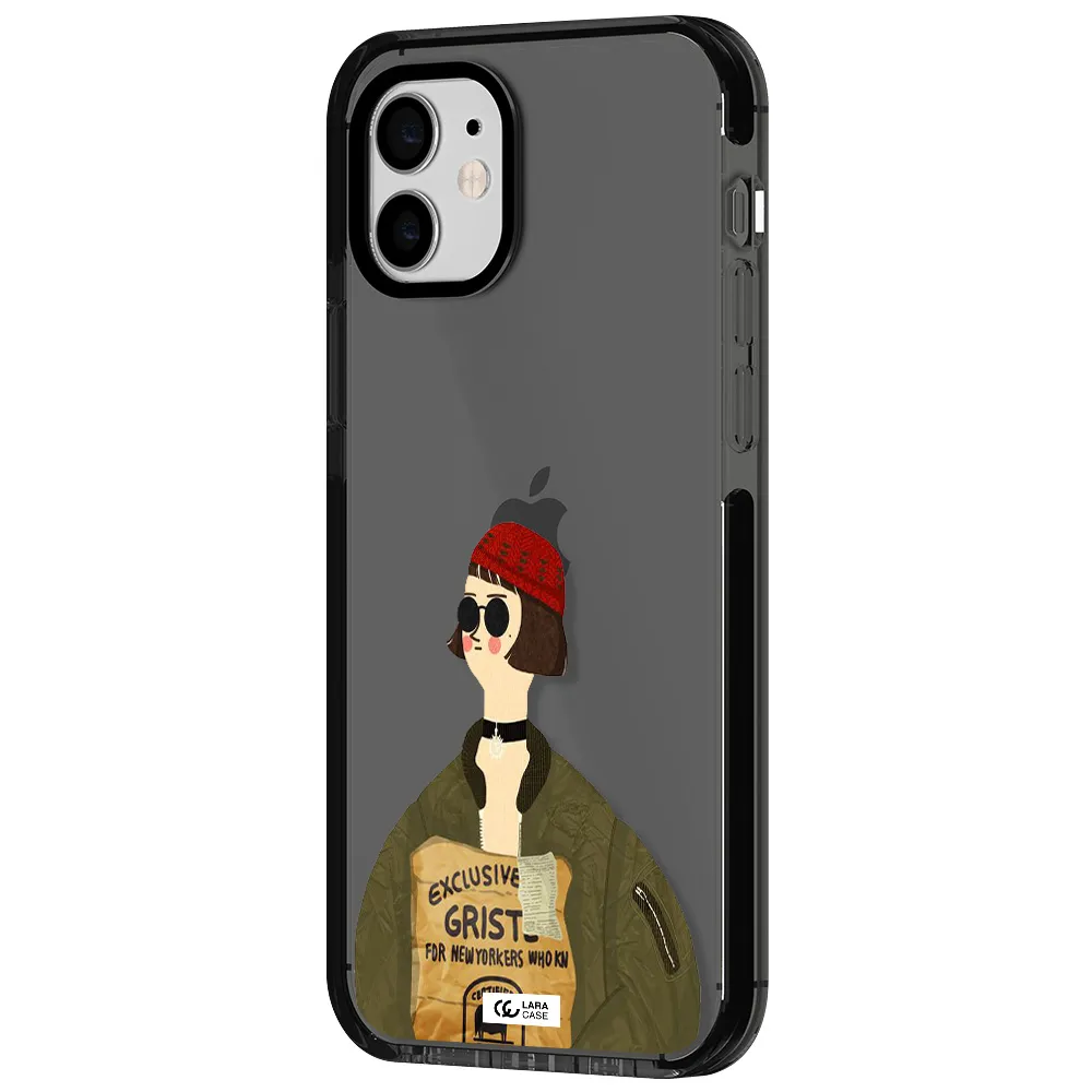 Mathilda Apple iPhone 11 impact Smoke Black Case