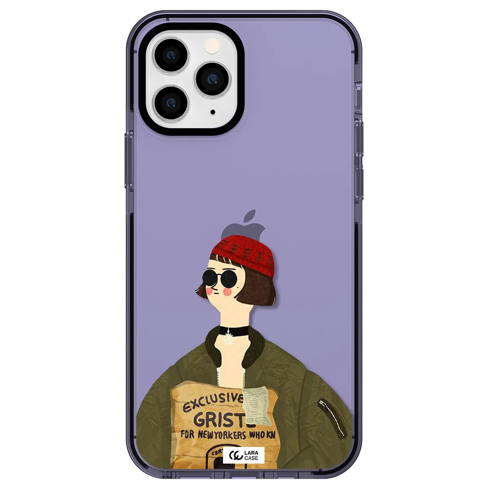 Mathilda Apple iPhone 11 pro max impact Lilac Case