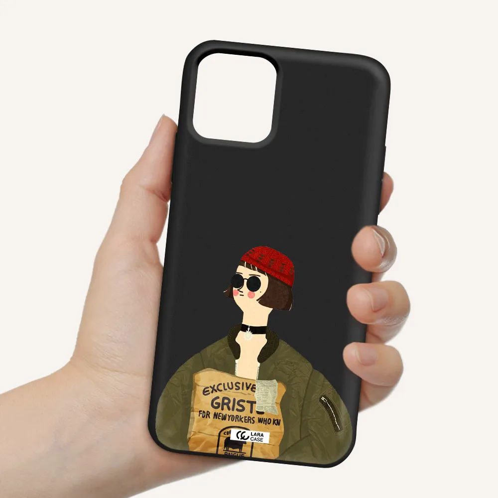 Mathilda Apple iPhone 11 pro Silicone black Case