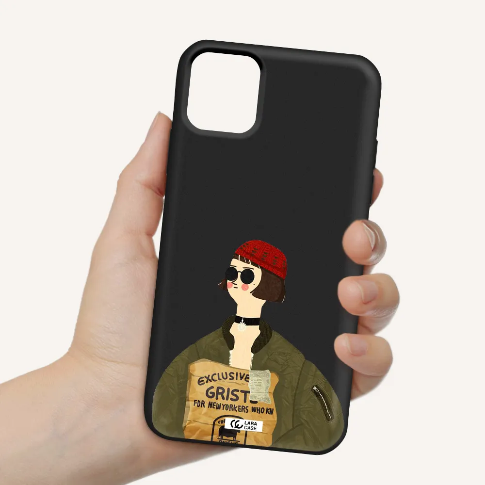 Mathilda Apple iPhone 11 Silicone black Case