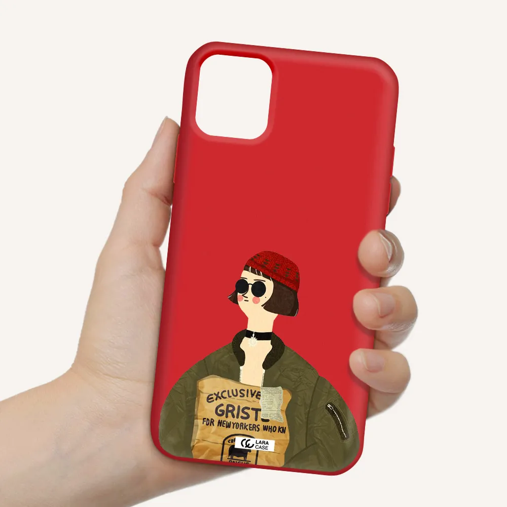 Mathilda Apple iPhone 11 Silicone Imperial Red Case