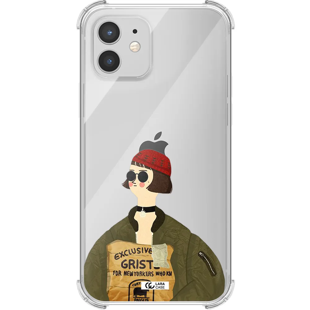 Mathilda Apple iPhone 12 Clear PC Case