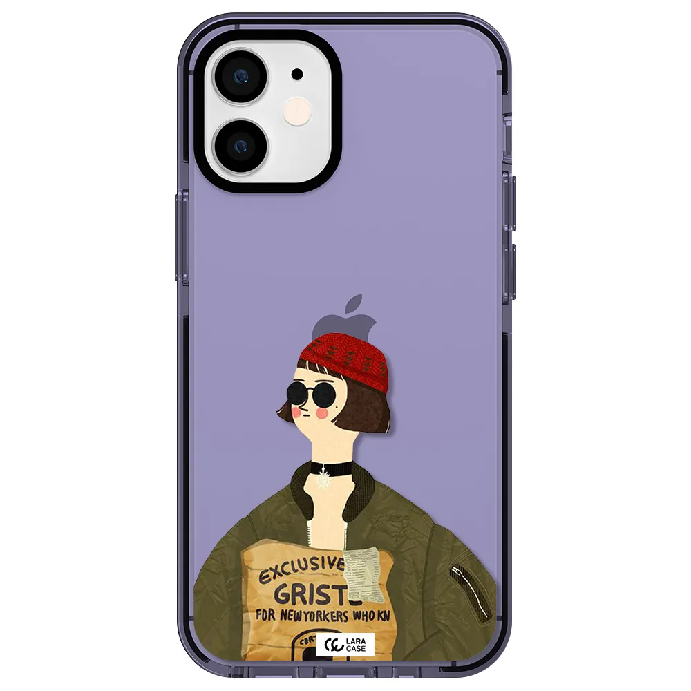 Mathilda Apple iPhone 12 mini impact Lilac Case