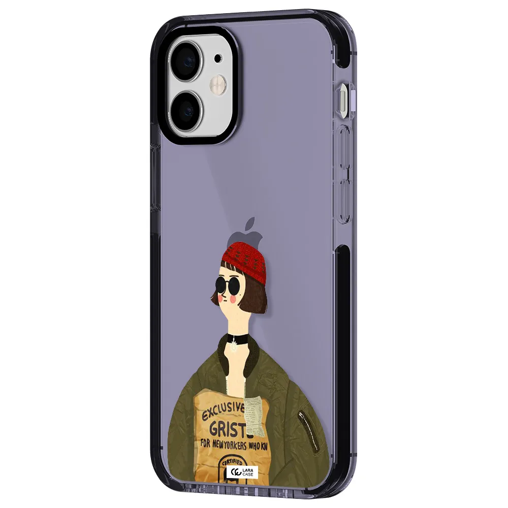 Mathilda Apple iPhone 12 mini impact Lilac Case