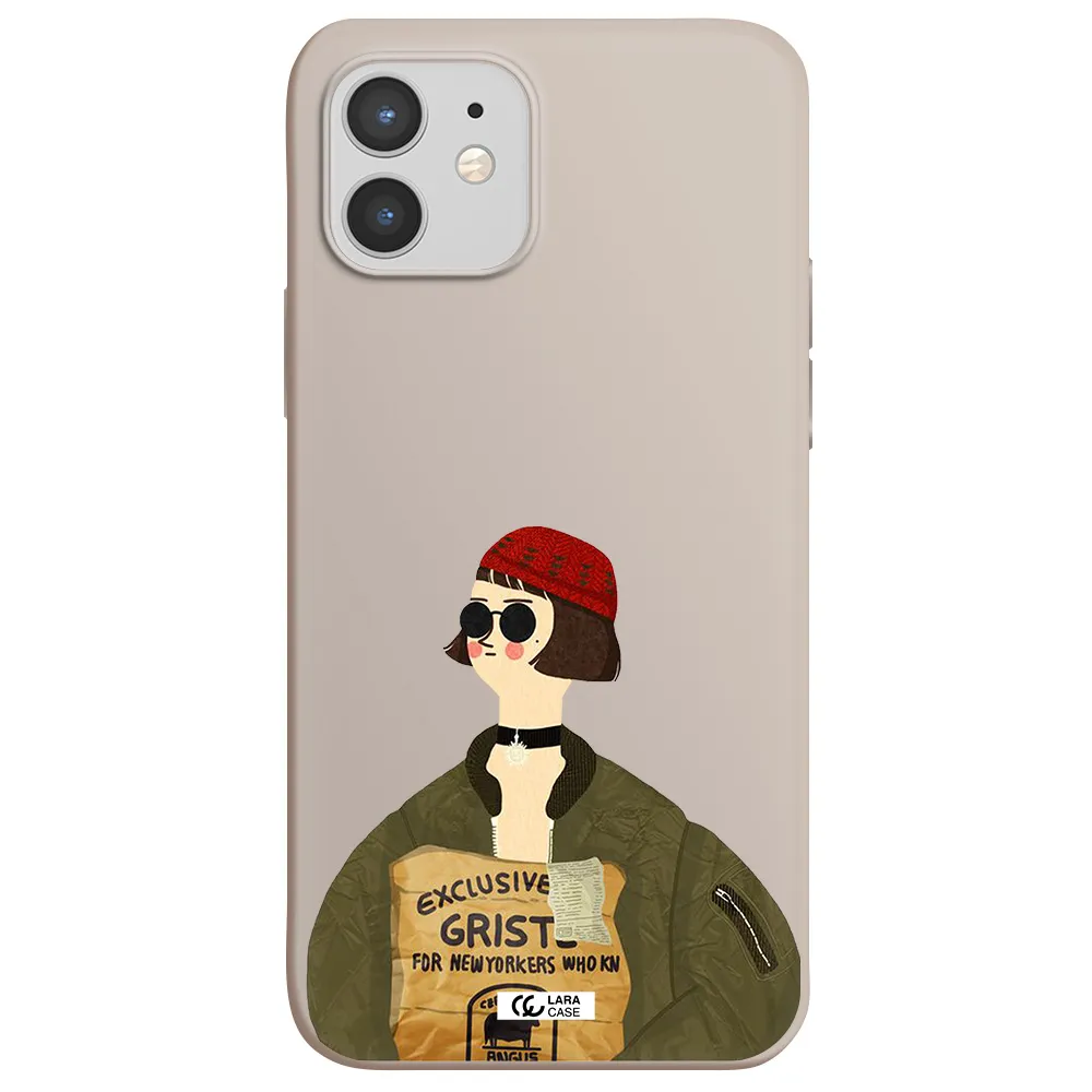 Mathilda Apple iPhone 12 mini Silicone Stone Case