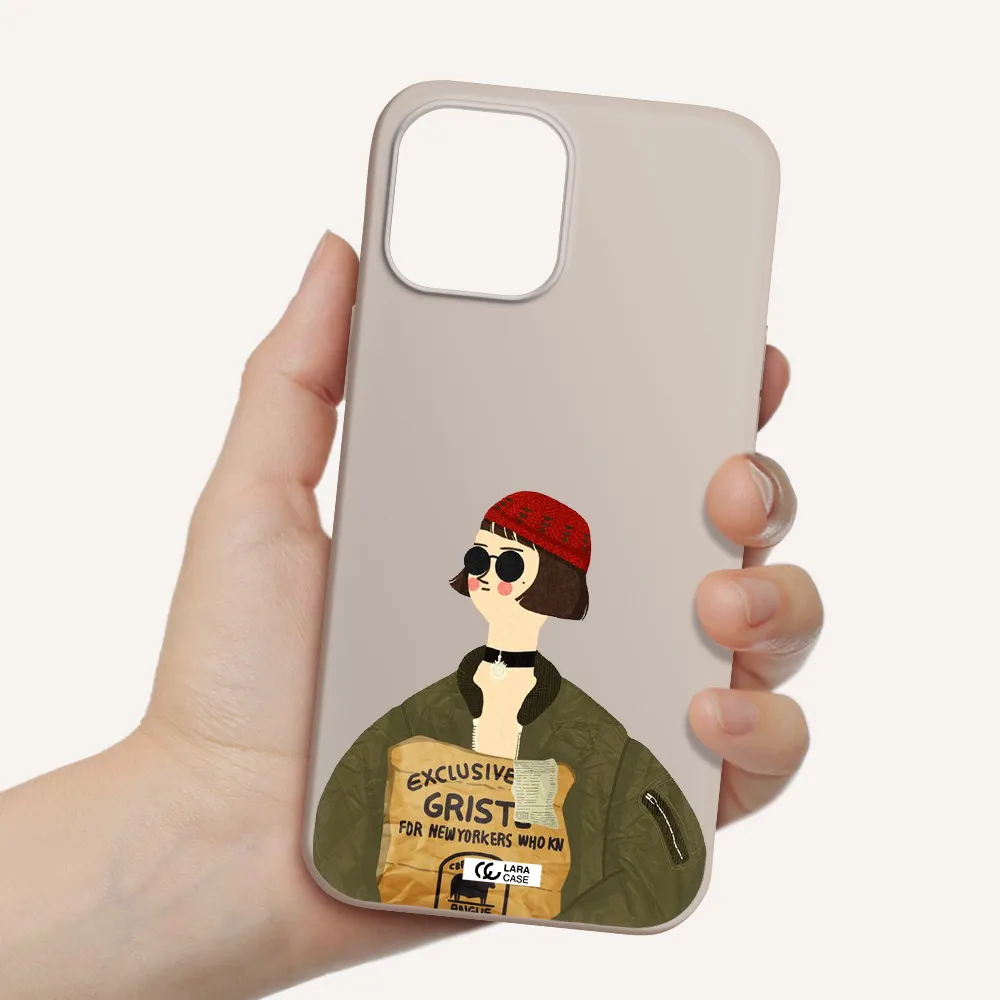 Mathilda Apple iPhone 12 pro Silicone Stone Case