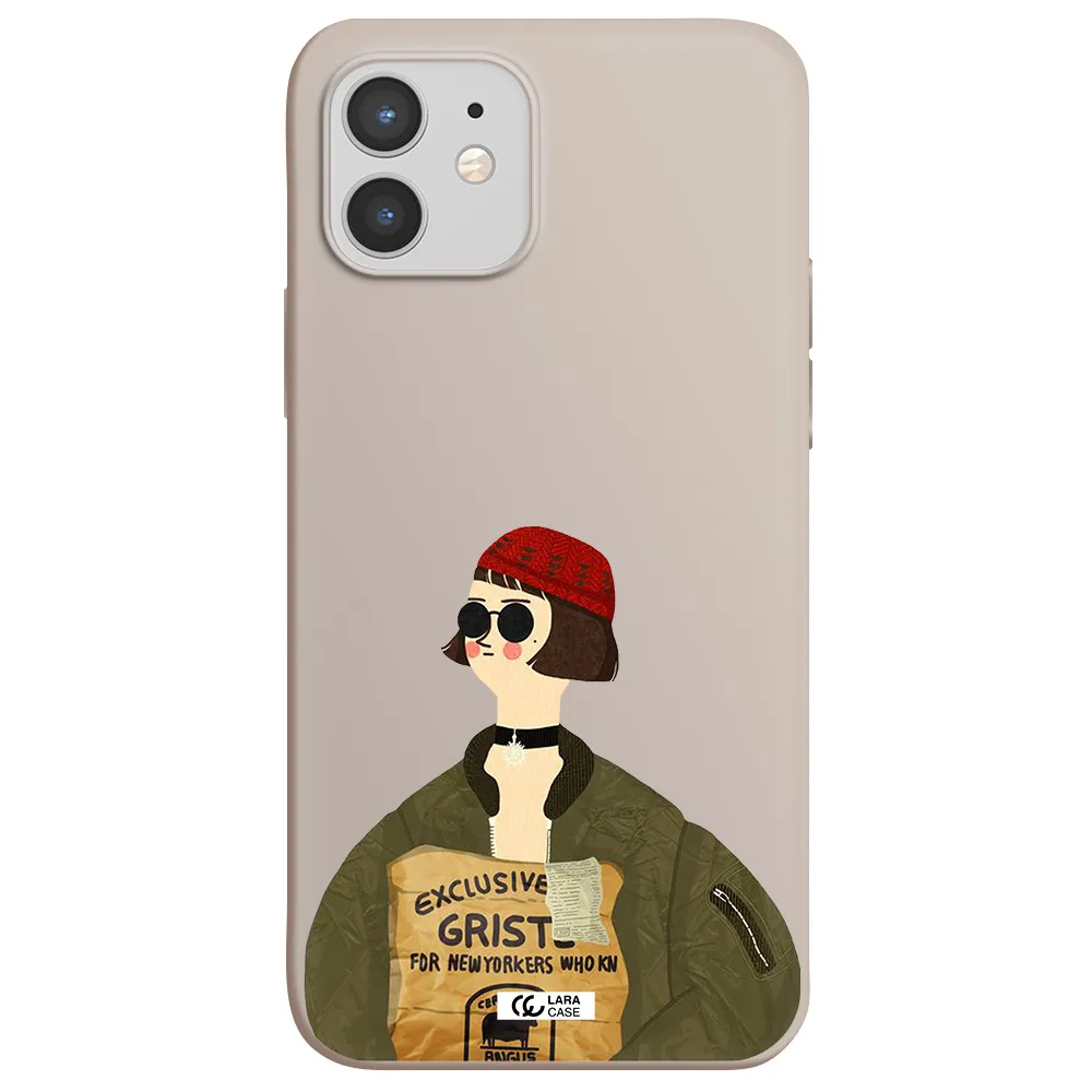 Mathilda Apple iPhone 12 Silicone Stone Case