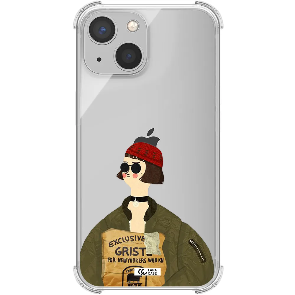 Mathilda Apple iPhone 13 Clear PC Case
