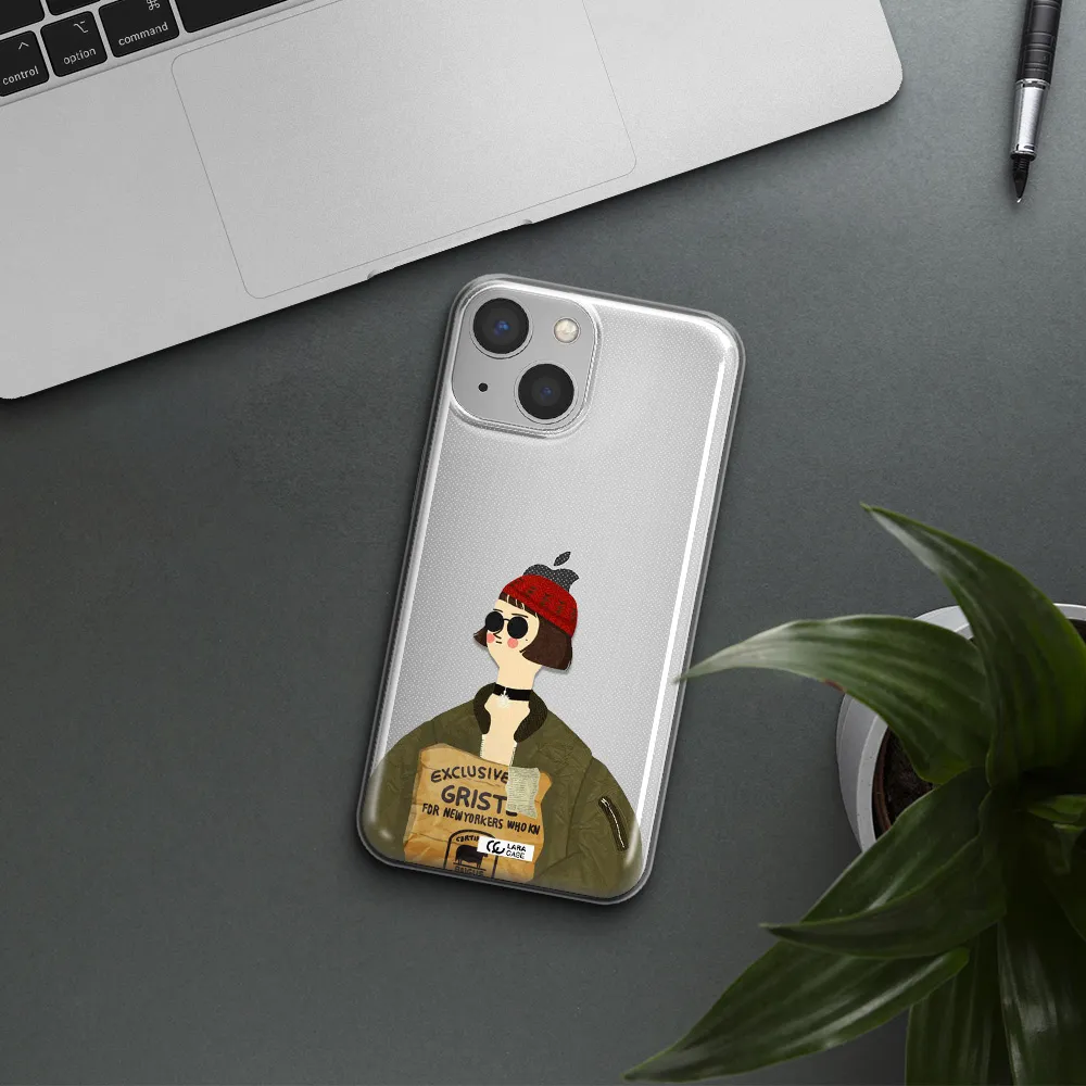 Mathilda Apple iPhone 13 mini Clear TPU Case