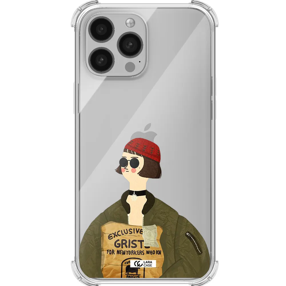 Mathilda Apple iPhone 13 Pro Max Clear PC Case