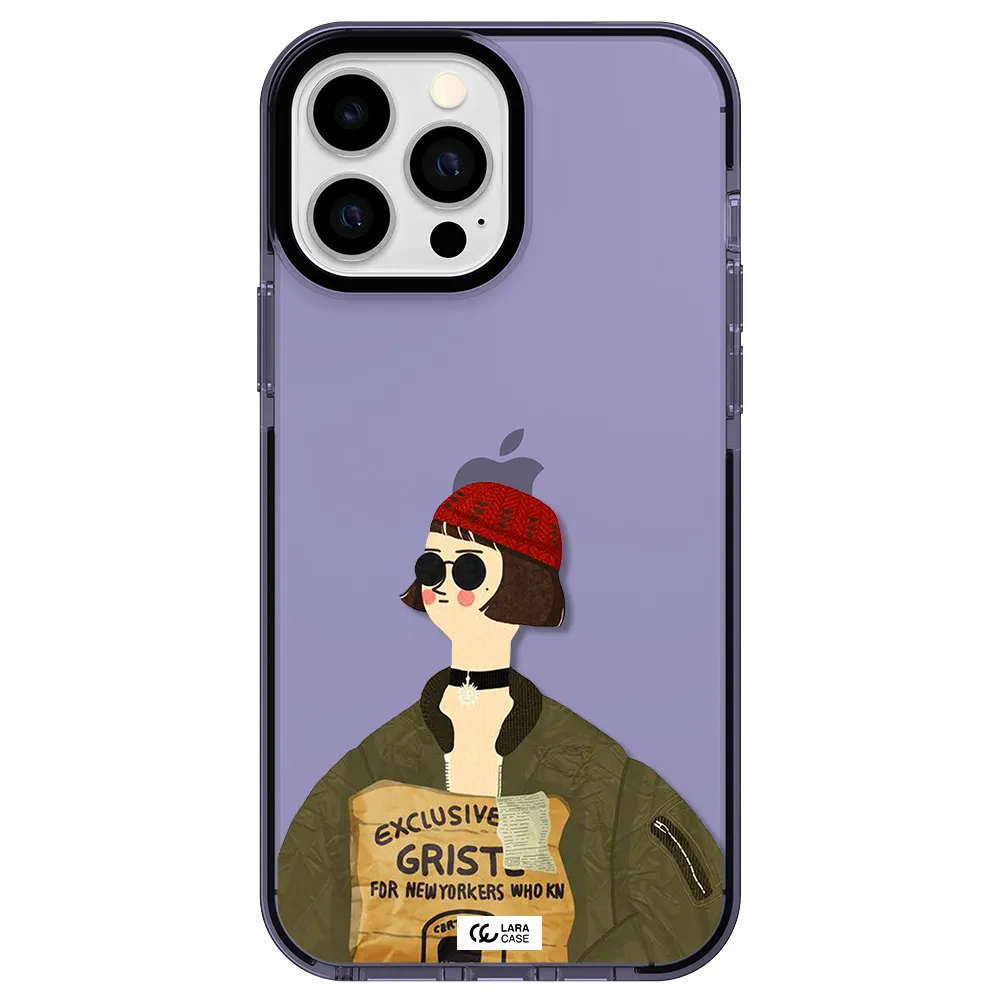 Mathilda Apple iPhone 13 Pro Max impact Lilac Case