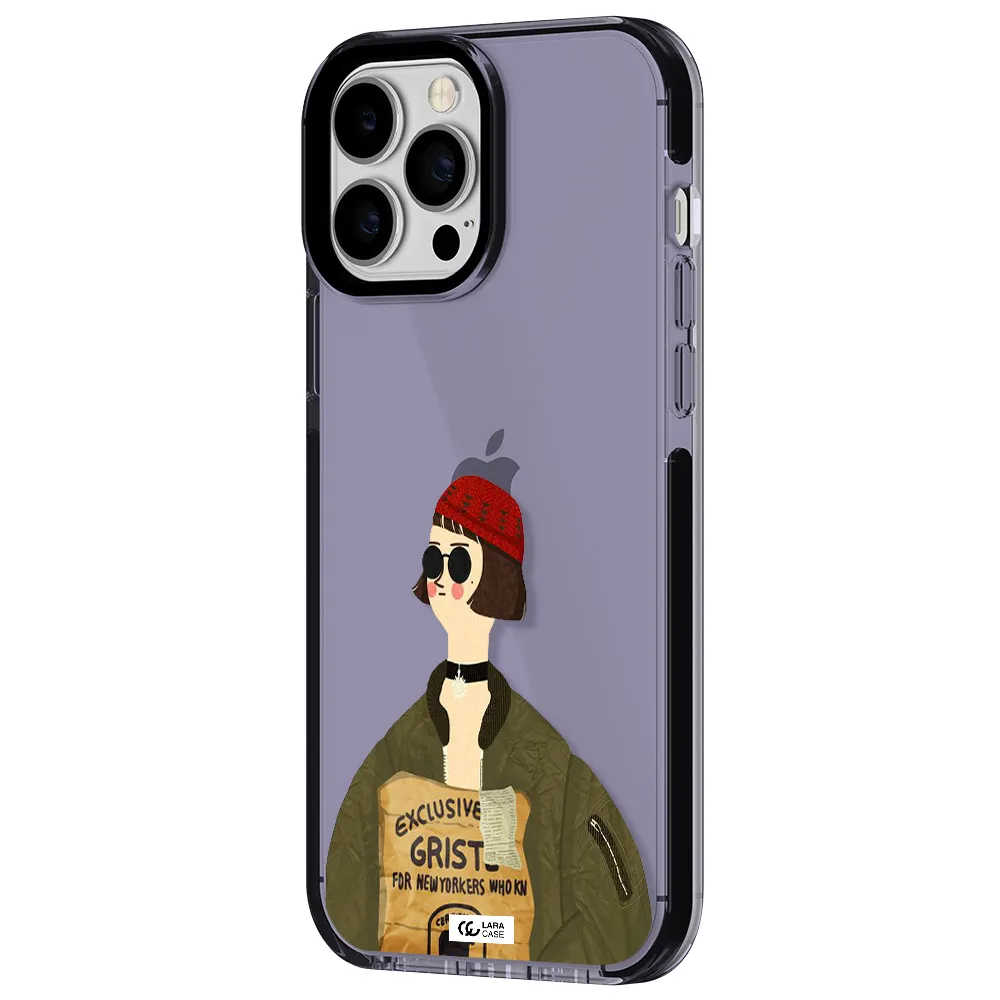 Mathilda Apple iPhone 13 Pro Max impact Lilac Case