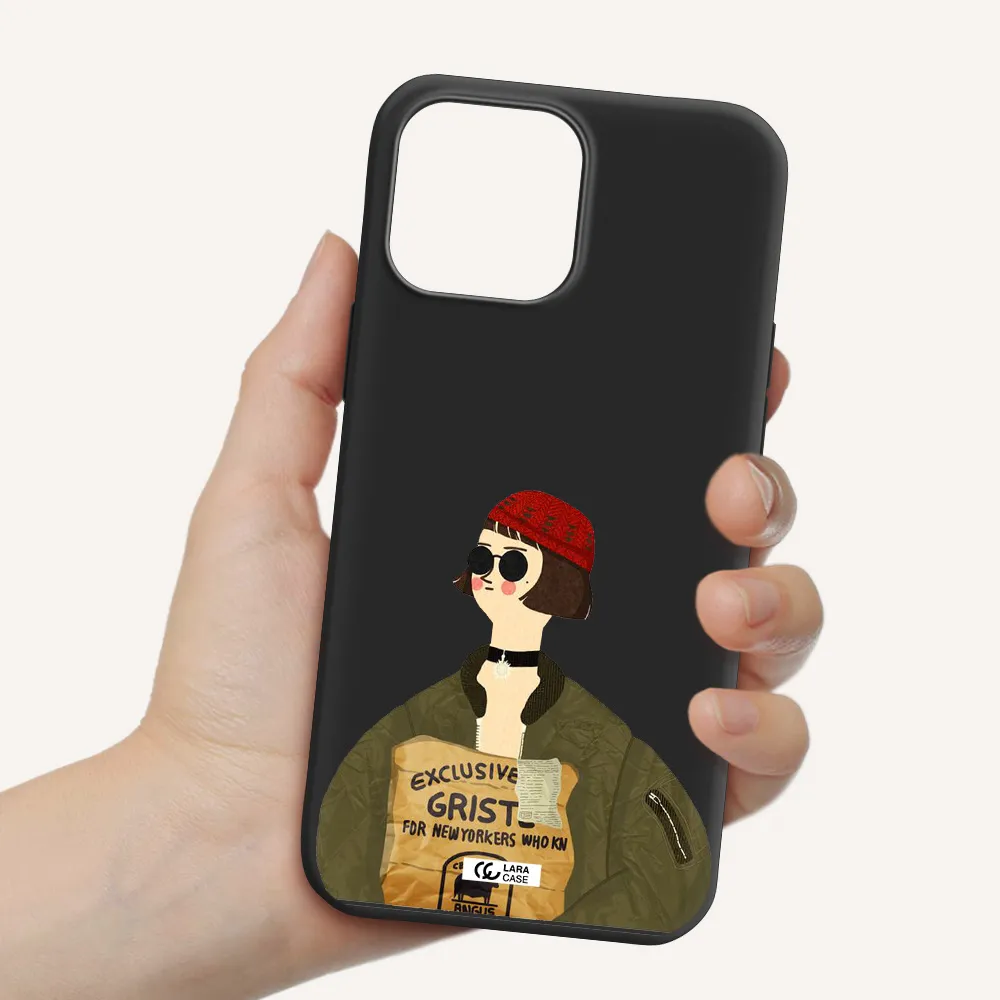 Mathilda Apple iPhone 13 Pro Max Silicone black Case