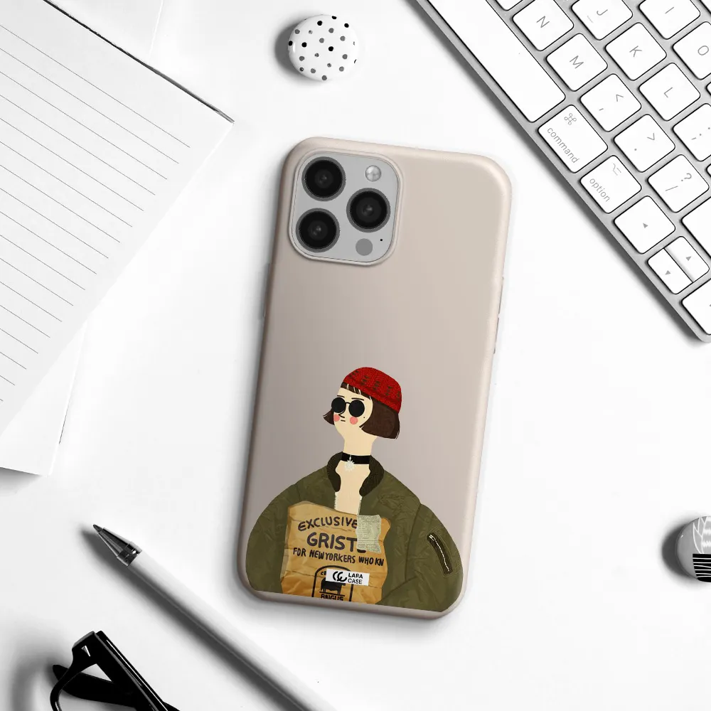 Mathilda Apple iPhone 13 Pro Max Silicone Stone Case