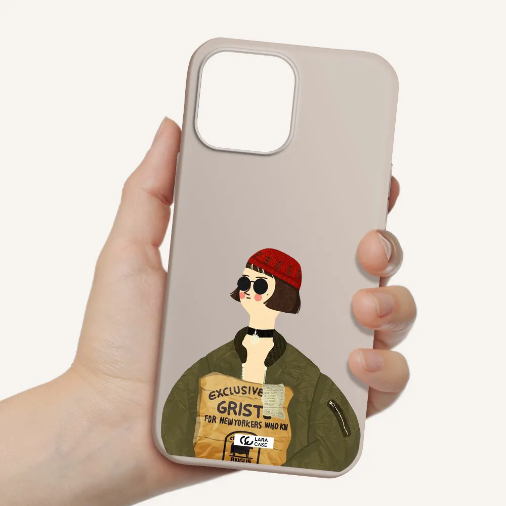 Mathilda Apple iPhone 13 Pro Silicone Stone Case