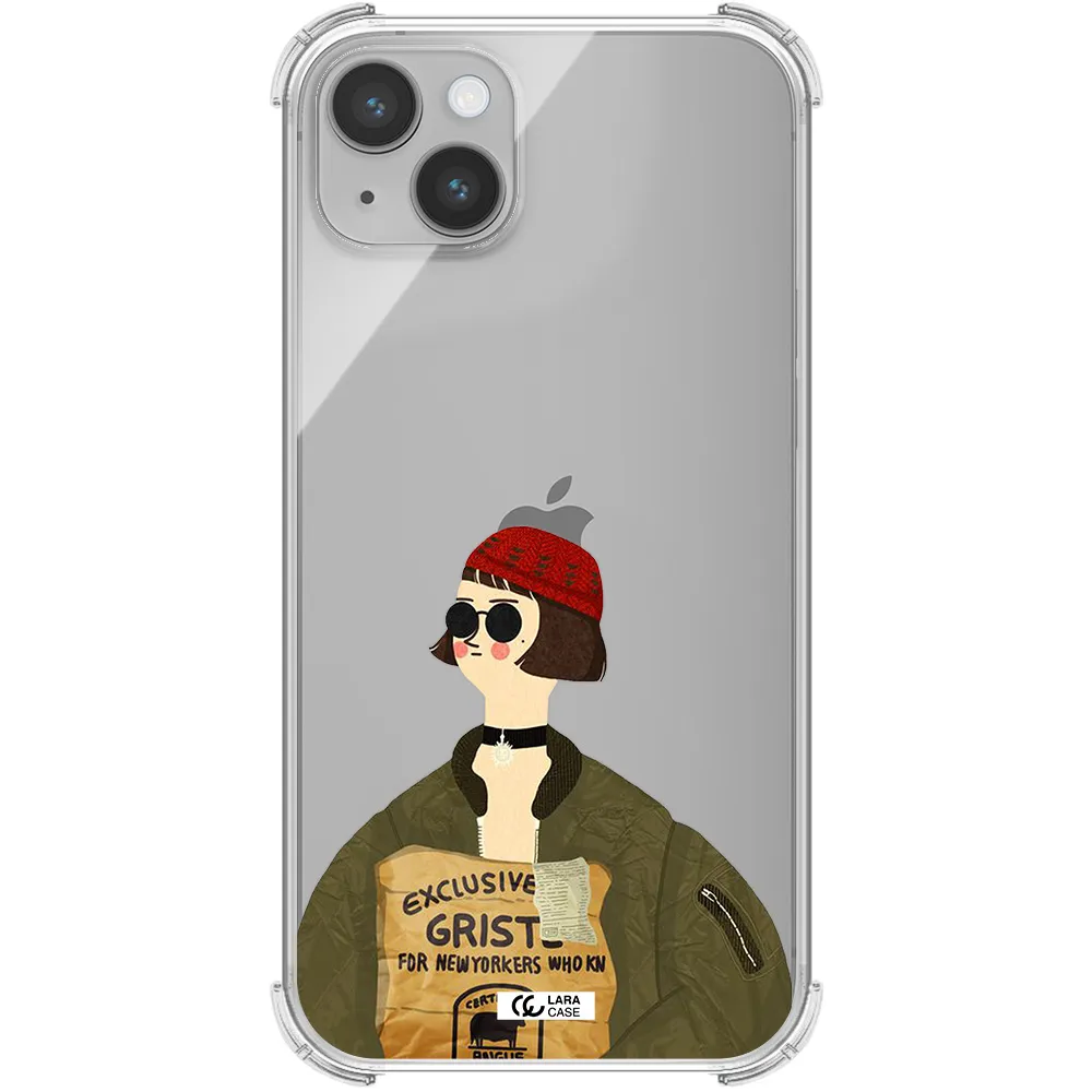 Mathilda Apple iPhone 14 Clear PC Case