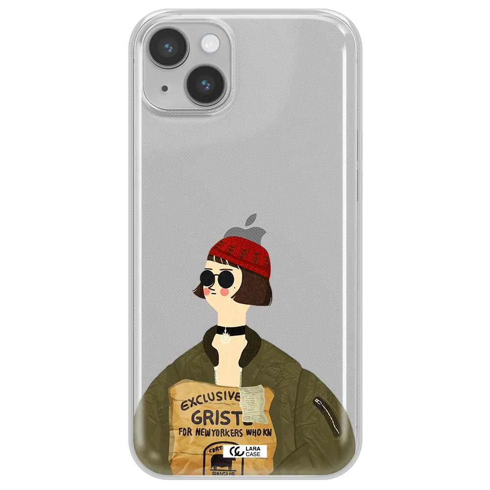 Mathilda Apple iPhone 14 Clear TPU Case