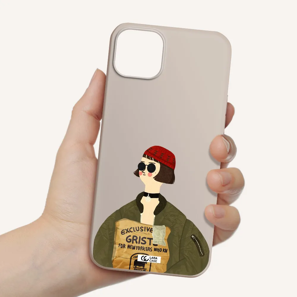 Mathilda Apple iPhone 14 Silicone Stone Case