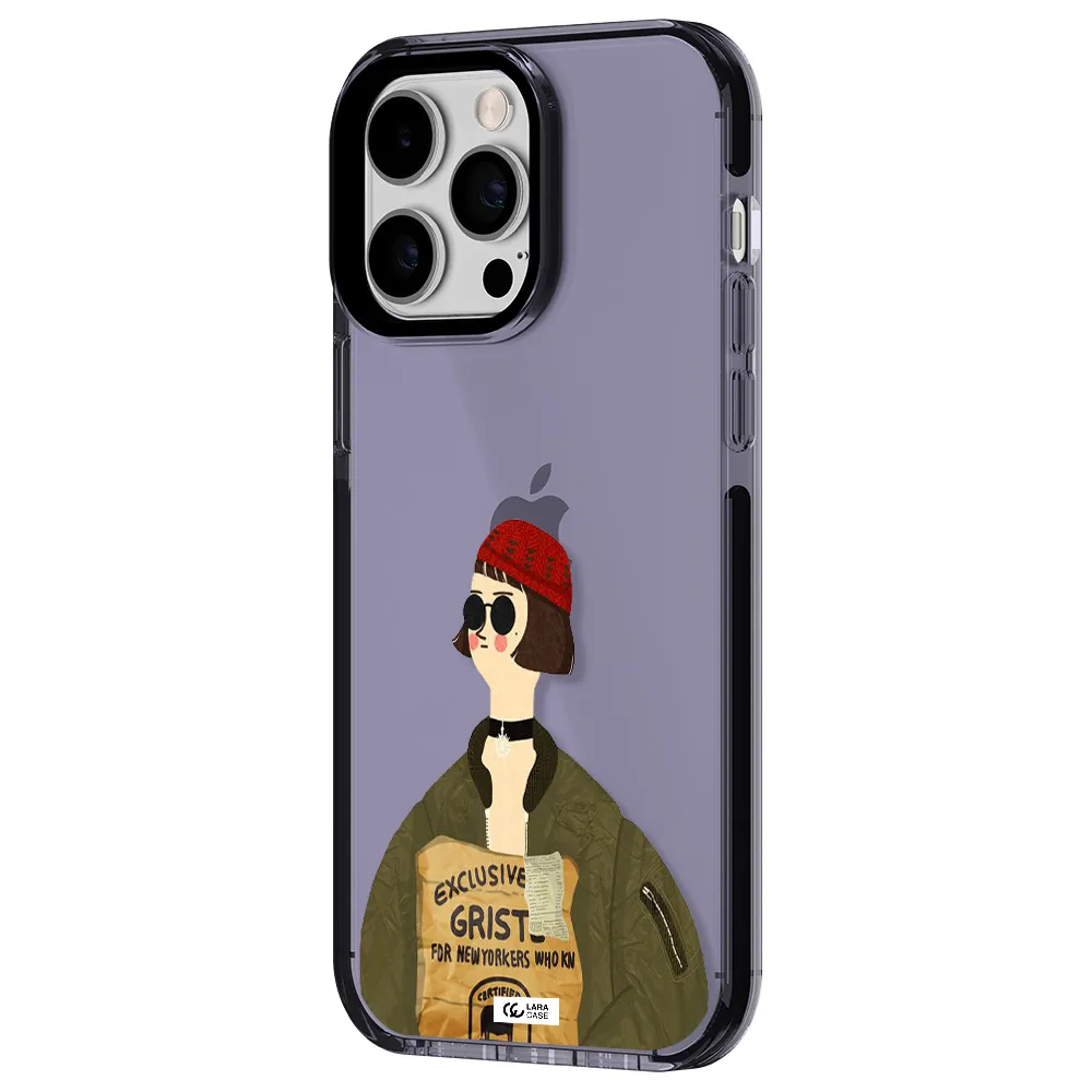 Mathilda Apple iPhone 15 Pro impact Lilac Case