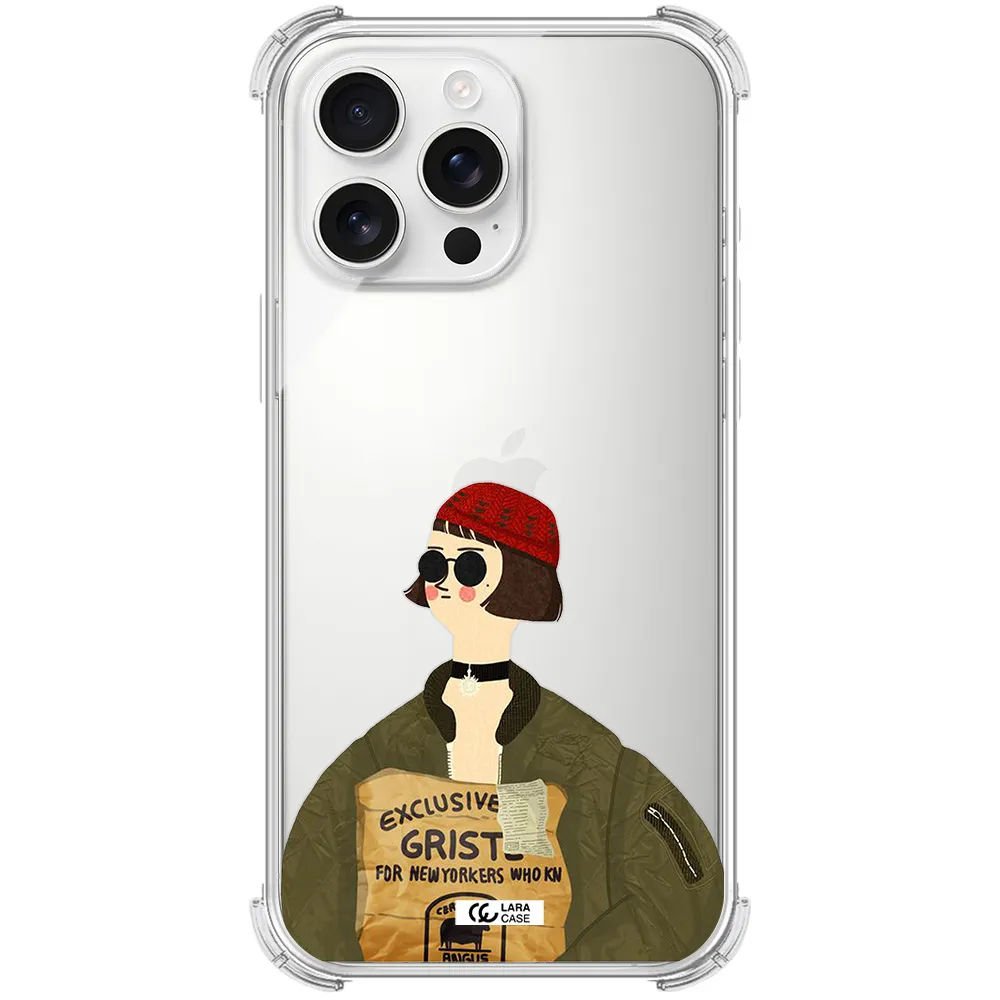 Mathilda Apple Iphone 16 Pro Max Clear Pc Case