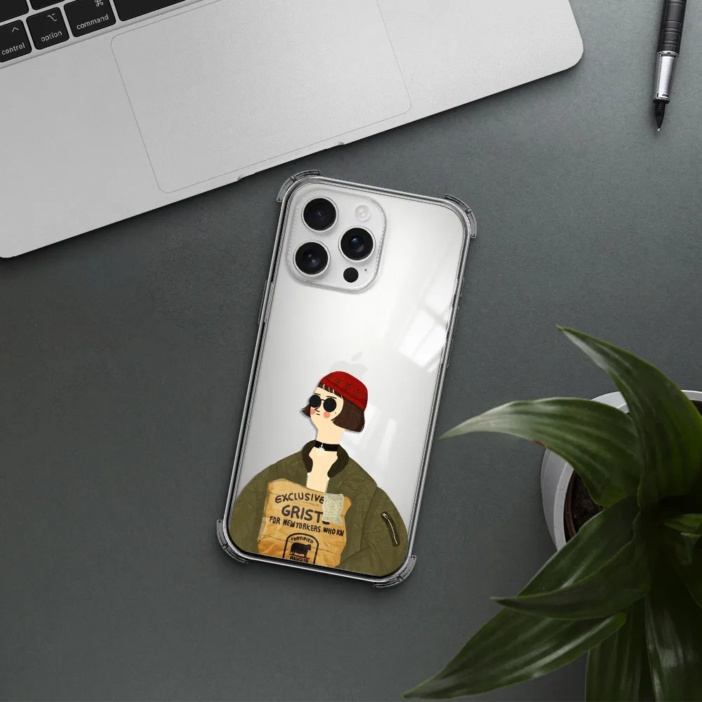 Mathilda Apple Iphone 16 Pro Max Clear Pc Case