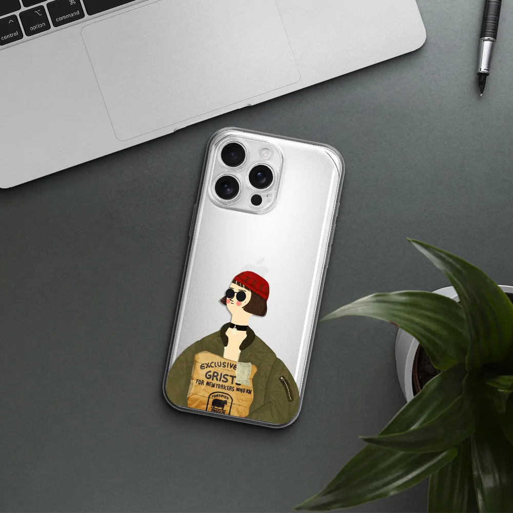 Mathilda Apple Iphone 16 Pro Max Clear Tpu Case