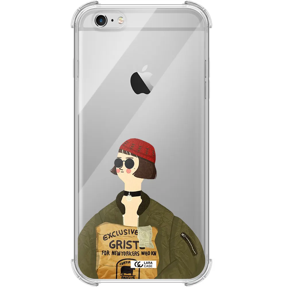 Mathilda Apple iPhone 6 plus Clear PC Case