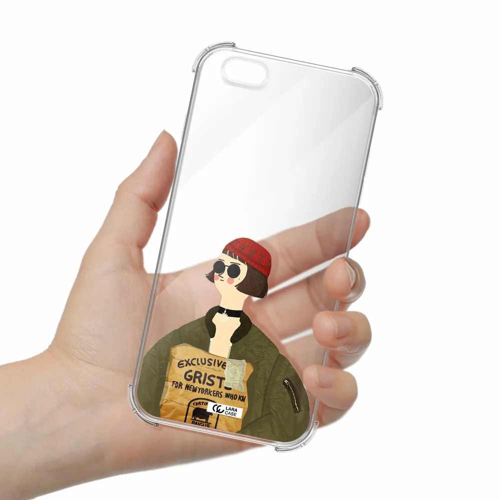 Mathilda Apple iPhone 6 plus Clear PC Case