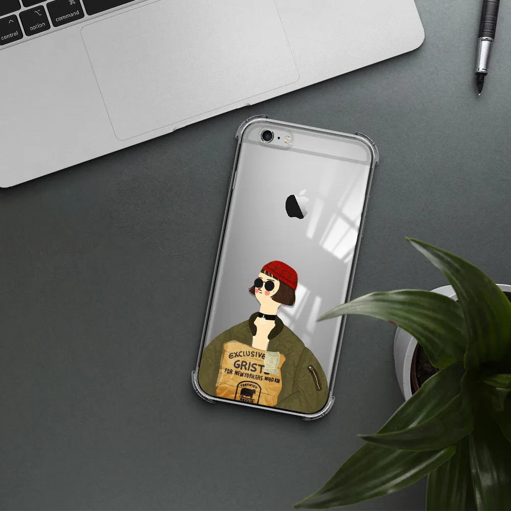 Mathilda Apple iPhone 6 plus Clear PC Case