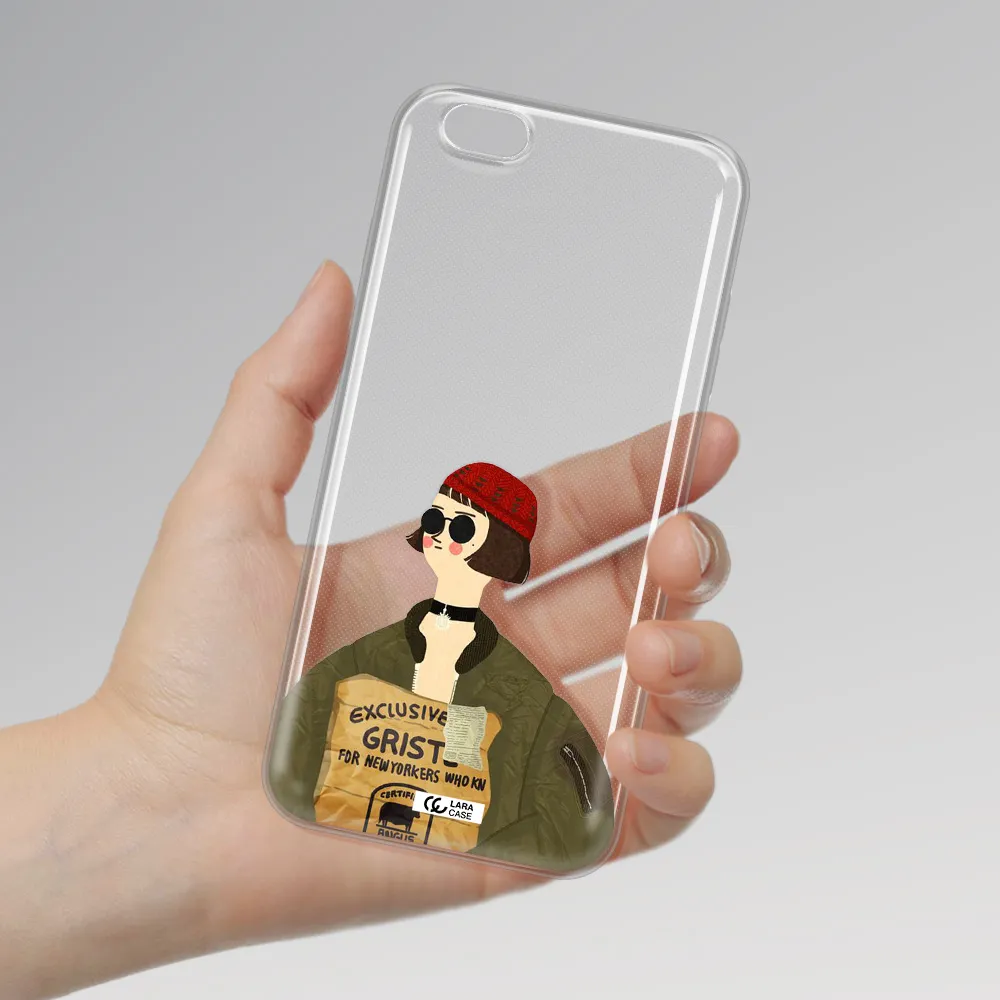 Mathilda Apple iPhone 6 s plus Clear TPU Case