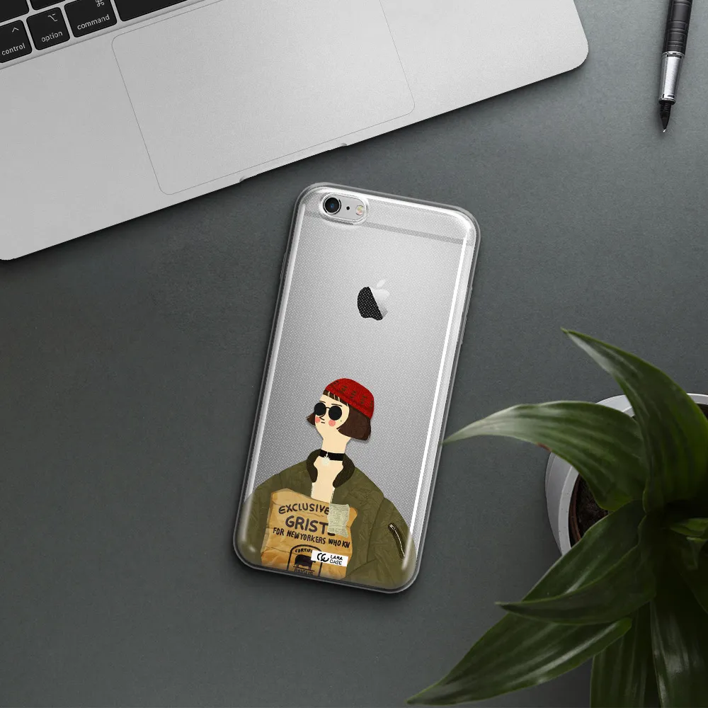 Mathilda Apple iPhone 6 s plus Clear TPU Case