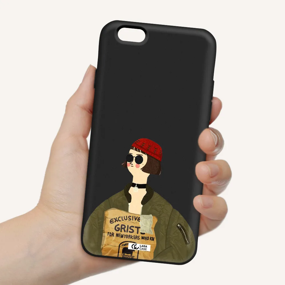 Mathilda Apple iPhone 6 Silicone black Case